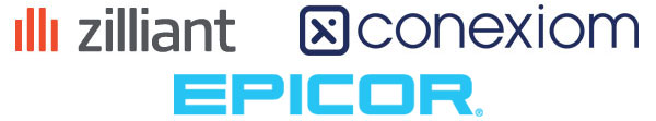 sponsor logos: Zilliant, Conexiom and Epicor 
